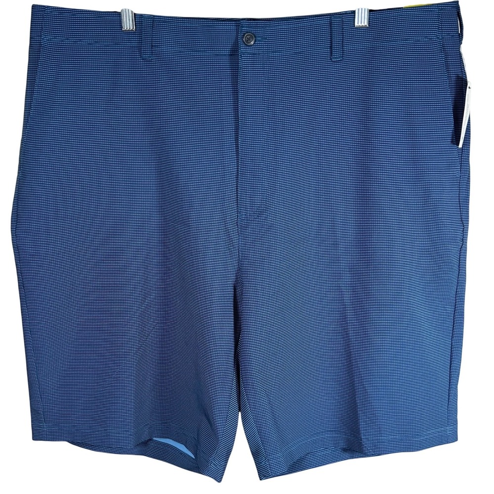 Ben Hogan Performance Mens Golf Shorts Blue Micro Stripe Size 44 Brand New